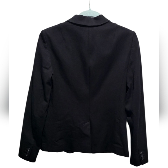 Banana Republic Classic Fit Black Blazer Size 4 Tall - Picture 2 of 5